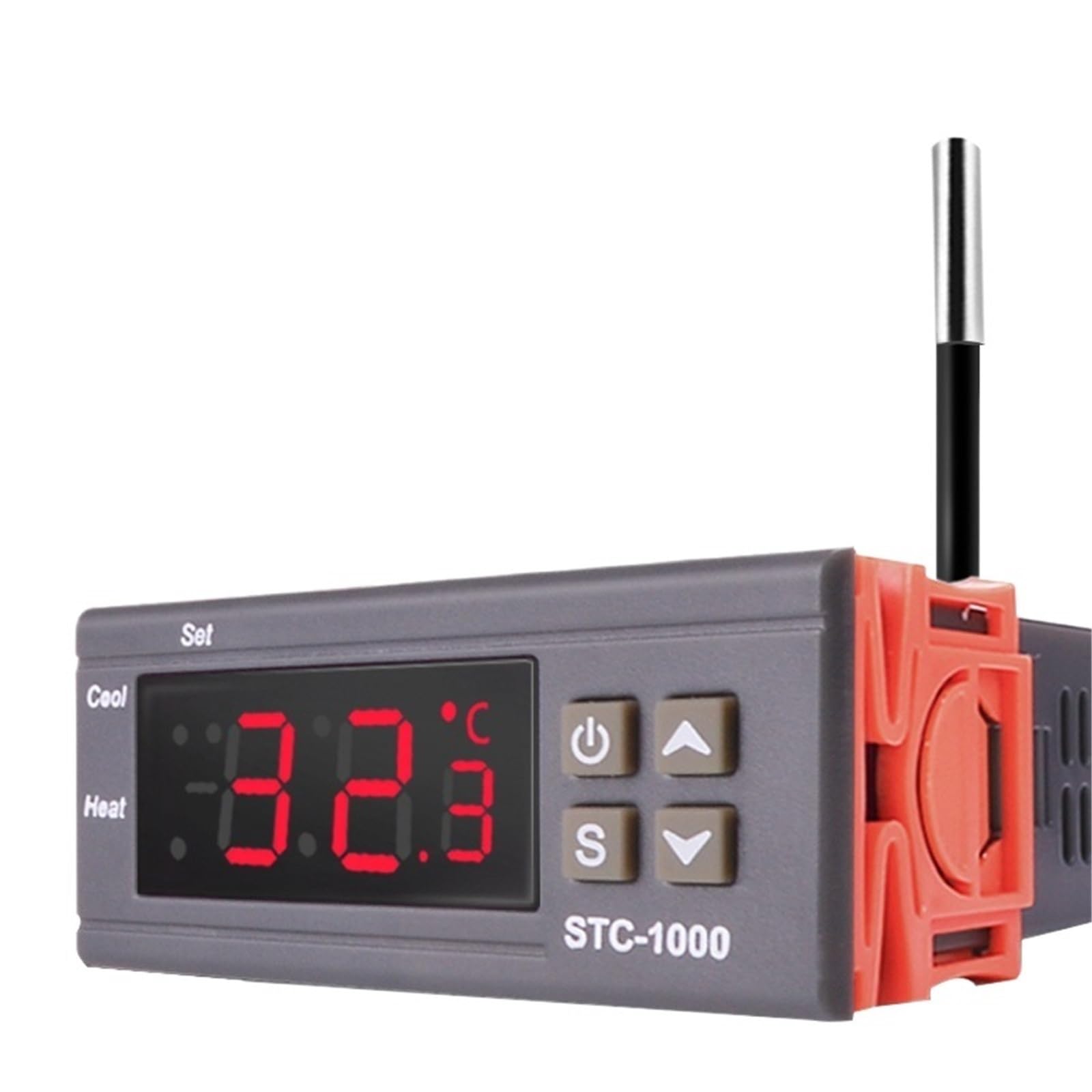 Regolatore di temperatura digitale STC-1000 220V 12V due relè Regolatore termostato for incubatore Riscaldamento Raffreddamento Termoregolatore(STC-1000 110-220 VAC)