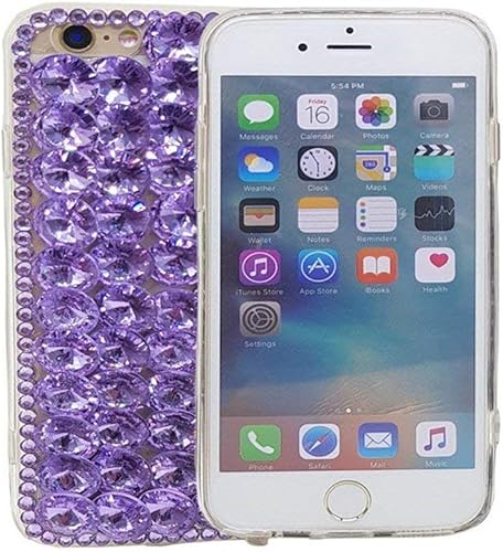 Funda para TCL ION X, TCL ION X, funda 3D hecha a mano con piedras brillantes y diamantes brillantes para TCL ION X (6.0 pulgadas, lanzado 2023) (E