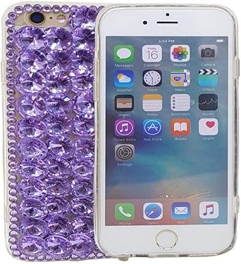Case for Galaxy M30,Luxury 3D Handmade Sparkle Stunning Stones Bling Crystal Rhinestone Diamond Glitter Case for Samsung Galaxy M30A Full Blue
