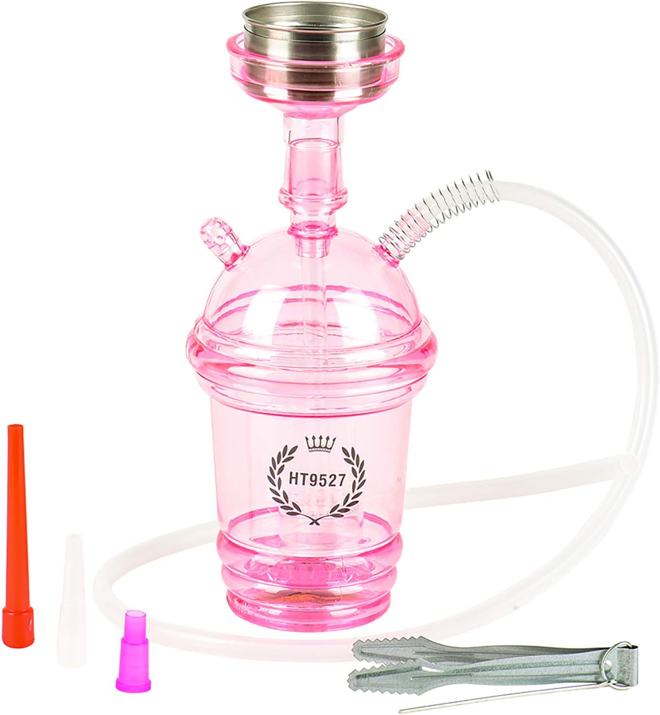 Hookah Set Portable Hookah Cup with LED Light HT9527