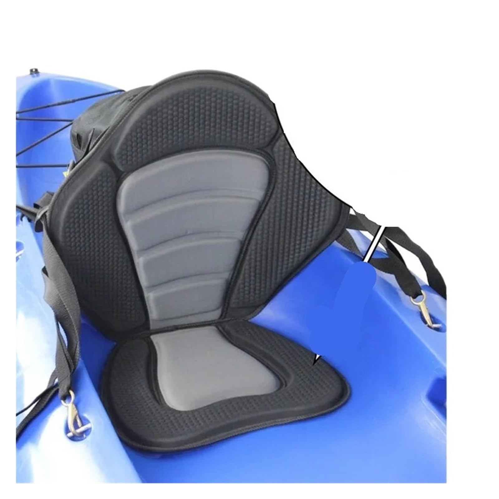39x32cm Kajak Weiche Sitzkissen Pad Kanu Fischerboot Komfortable Kissen Sitz Gepolstert Schwarz for Schlauchboot Yacht Universal Kajak Sitz