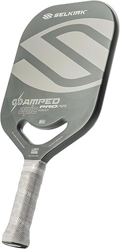 Selkirk Amped Pro 2025 - Paleta de pickleball Amped Control con núcleo de polipropileno X5+ de 58 de pulgada, paletas de pickleball de fibra de