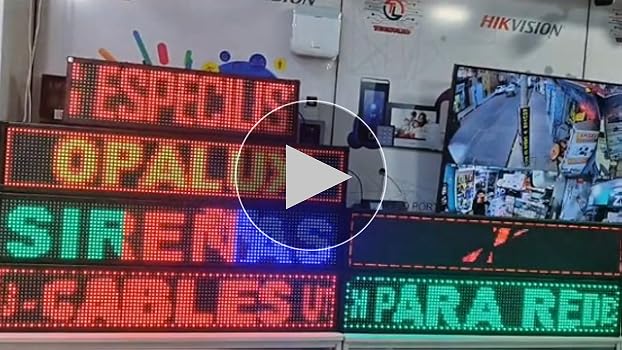 Amazon.co.jp: 高輝度 P10 LED電光掲示板 - 薄型・軽量・WiFi制御