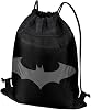 LOGOVISION Batman Hush Logo Drawstring Backpack Sports Bag Sackpack 17 x 13, Perfect for Gym, Yoga or Practice