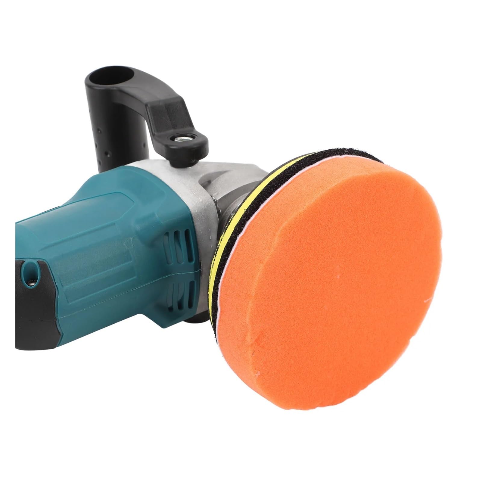 Lucidatrice a tampone Senza Fili, lucidatrice rotativa a 6 velocità, 2 batterie Ricaricabili, lucidatrice per la Cura dell'auto, per levigatura, lucidatura, ceratura di Auto e Barche