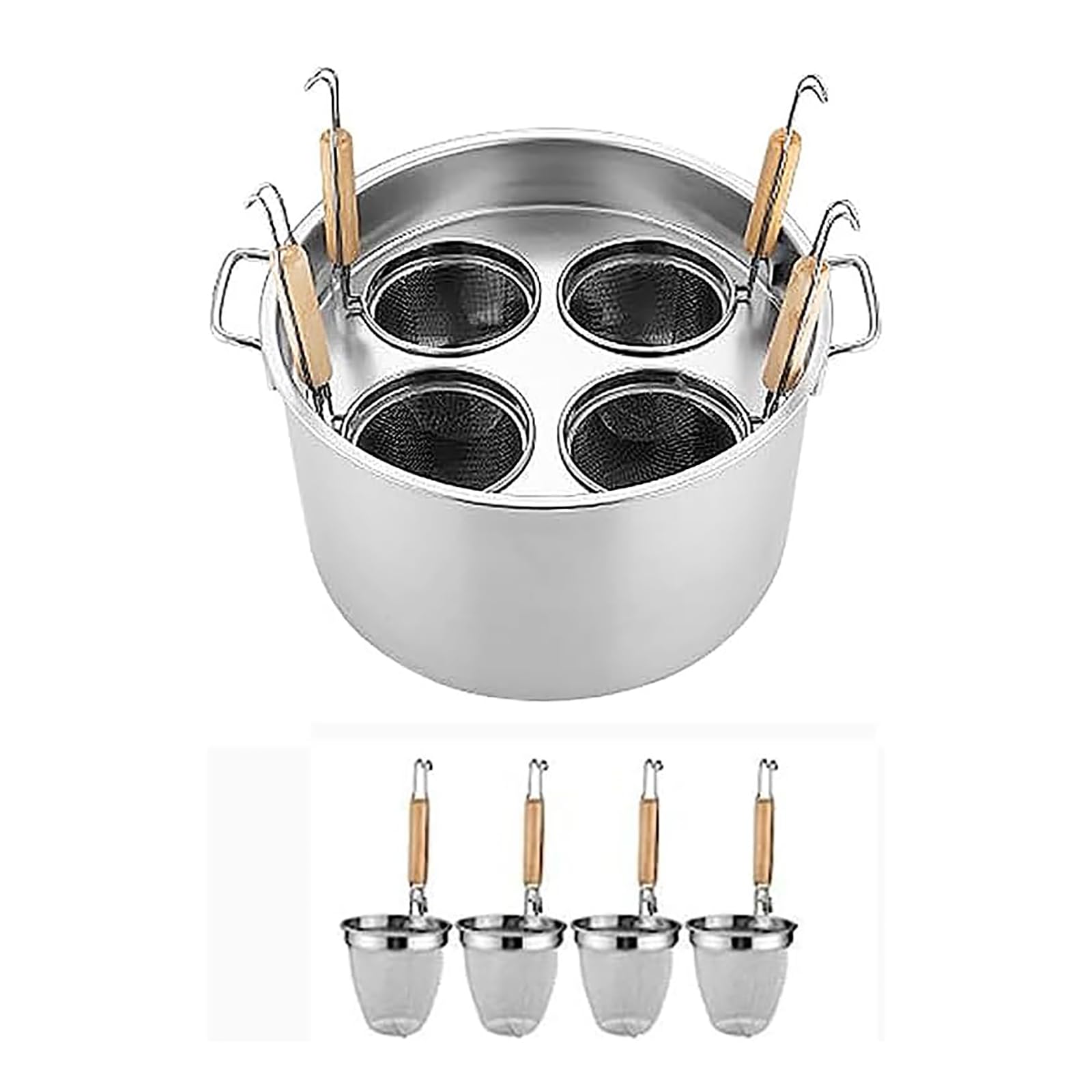 Cuiseur à pâtes en acier inoxydable pour éviter les débordements de cuisson