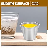 Vista 5 de UPKOCH 12pcs antiadherente Muffin hornear tazas pudín para pastel y postre alta temperatura fácil hornear utensilios para el hogar