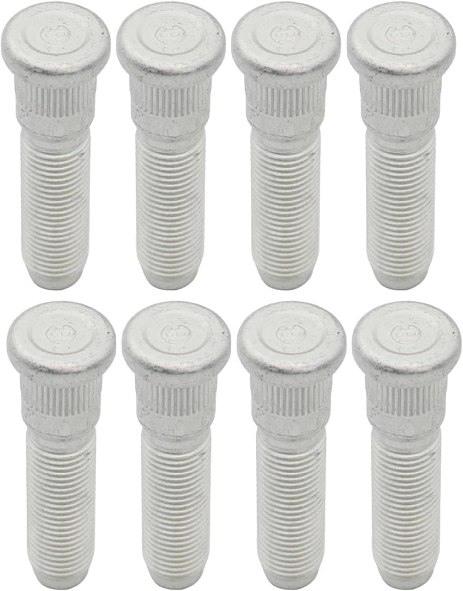 Nakkaa M14 x 1.5 Wheel Stud Compatible with Ram 2500 3500 2012-2019 8PCS Front or Rear Wheel Studs Replace 6509866AA