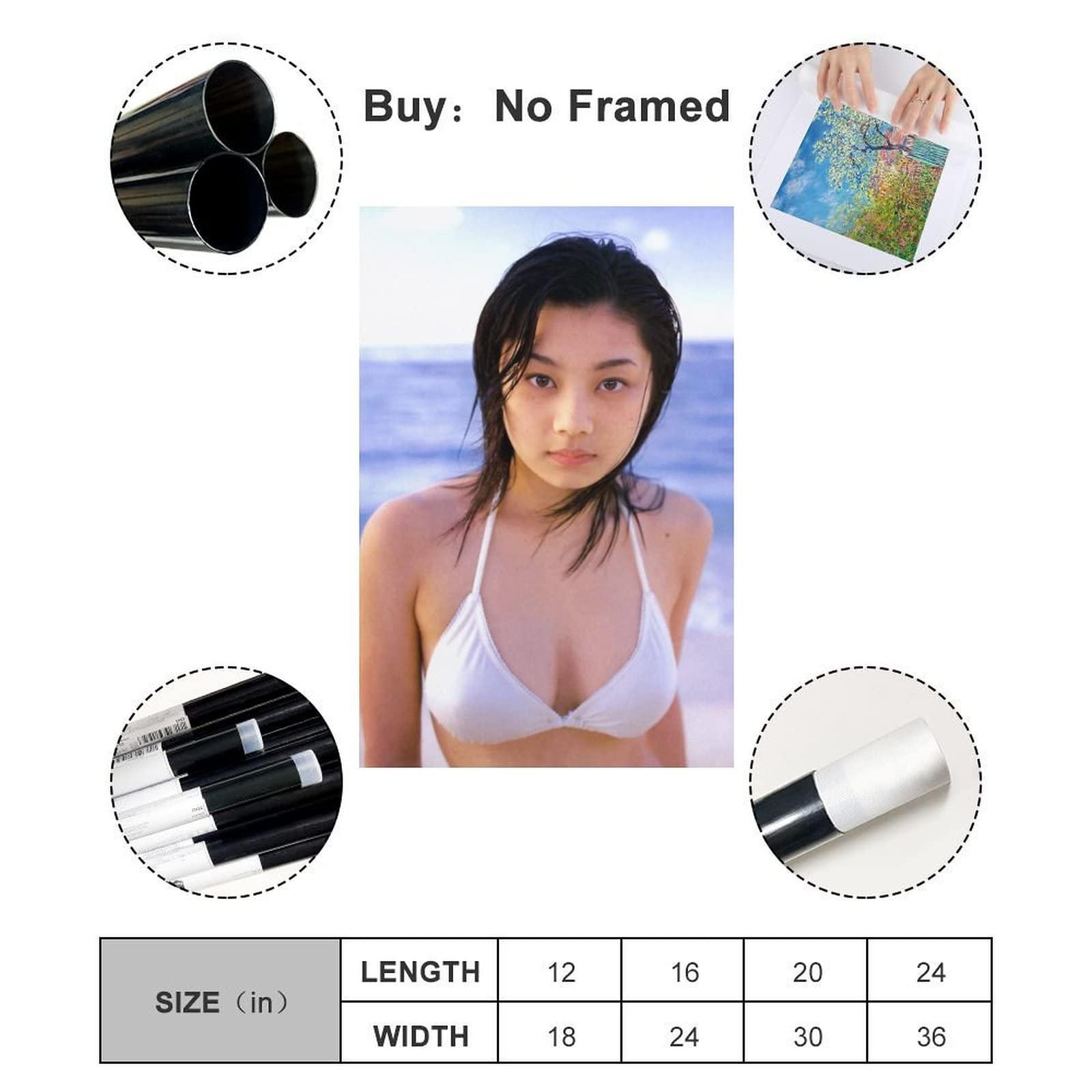 Amazon.co.jp: 小池栄子写真セクシー壁の絵ポスター オフィス ベッド