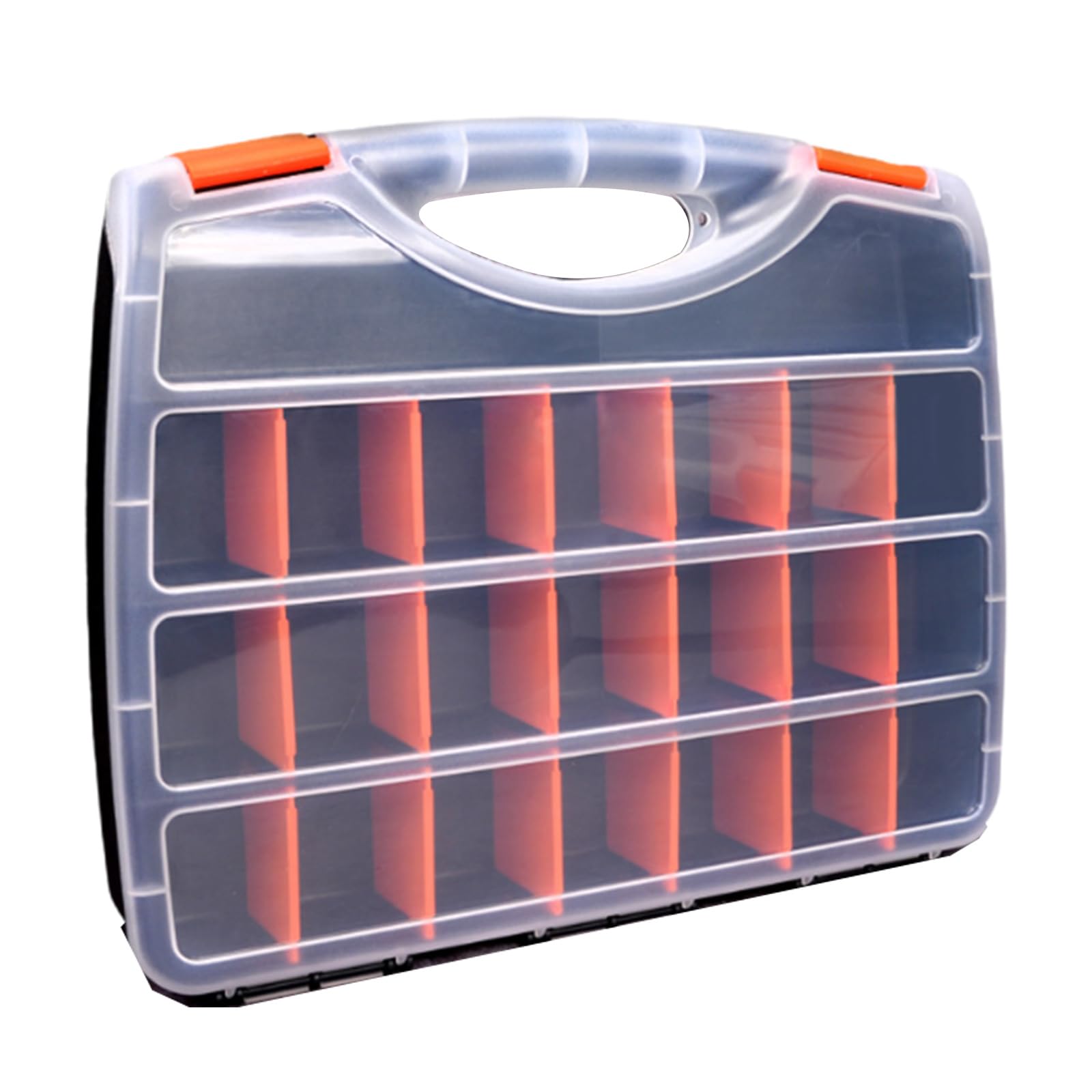 Screw Storage Bins Multi Compartment Organizers Box For Screws Small Parts Hardware Jewelry Storage Case