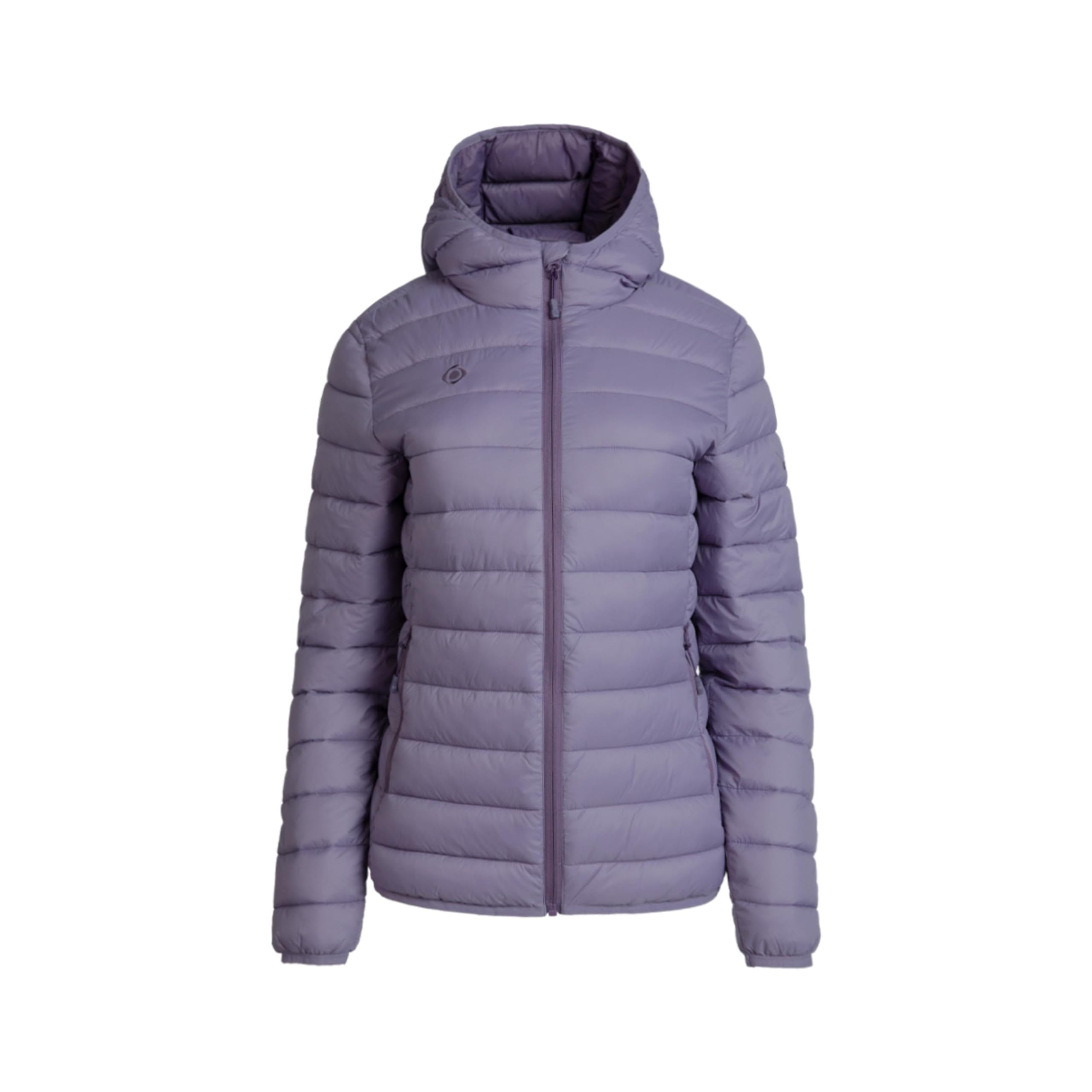 Izas Sindu W V2 Chaqueta Ultraligera de Mujer Mount-Loft para Outdoor y Climas Fríos, Resistente al Viento y Agua, Transpirable, Capucha Fija, Bolsillos con Cremallera, Plegable