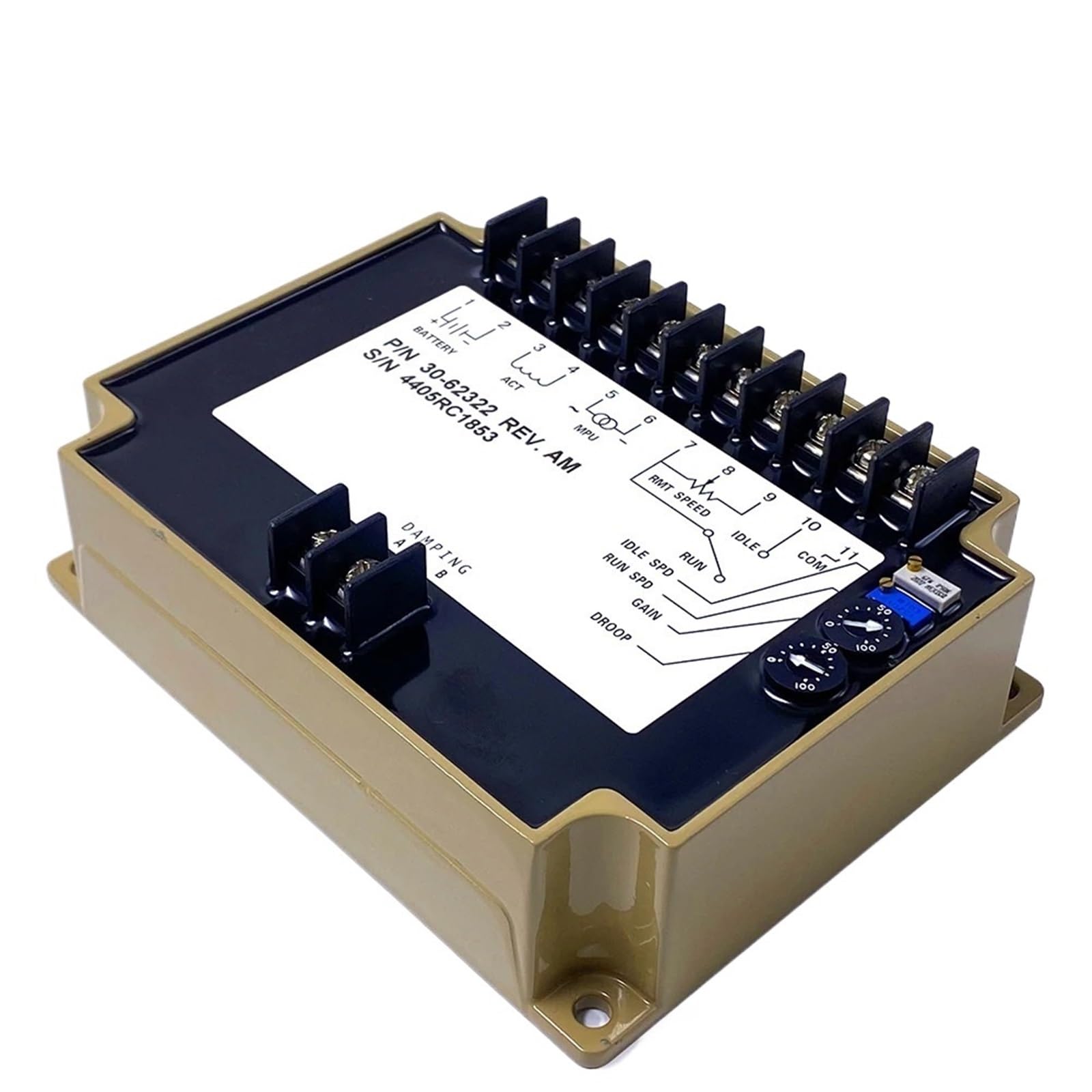 Jdilfunu 3062322 Engine Generator Speed Controller Module Electric Governor Control Circuit Board Genset Parts 1Pcs