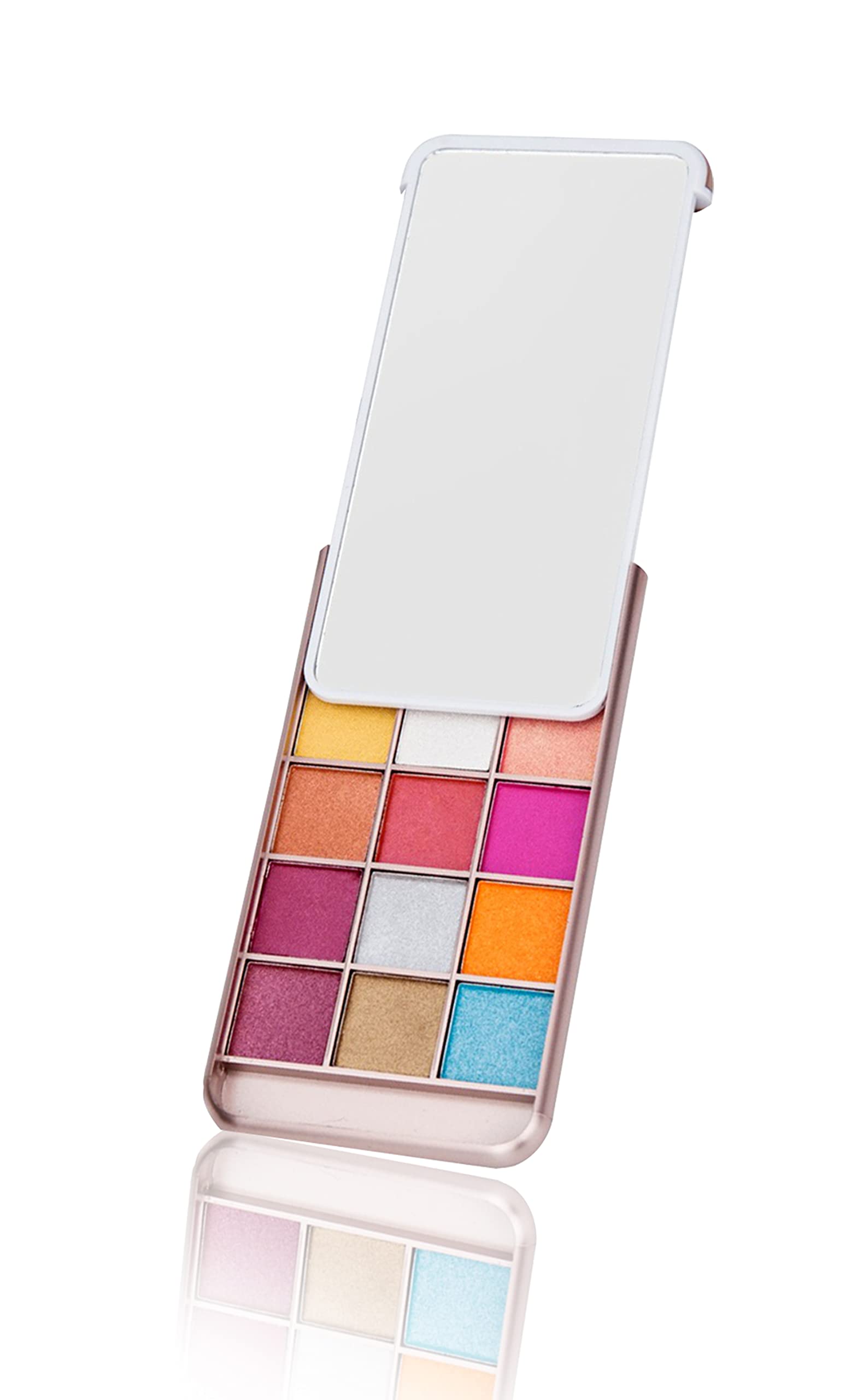 Colors Queen Eyeshadow Palette with Brush | Kit Eye Shadow | Matte Finish, Easy to Carry, Lightweight, Pigmented Eyeshadow Colour, Easily Blendable(100 Gram)