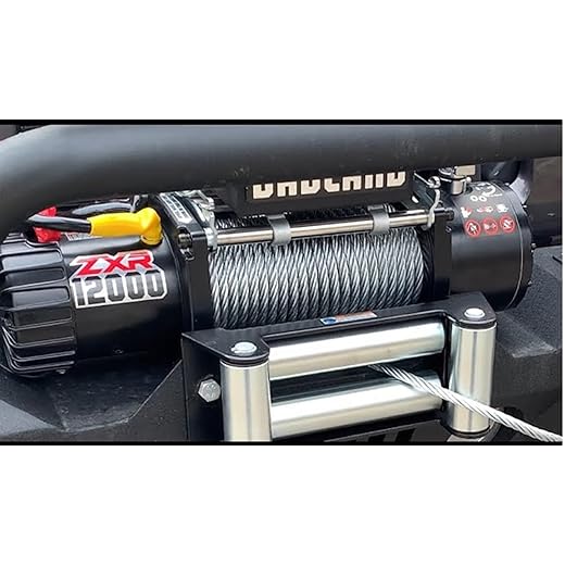 12000 lb IP66 Weather-Resistant Winch