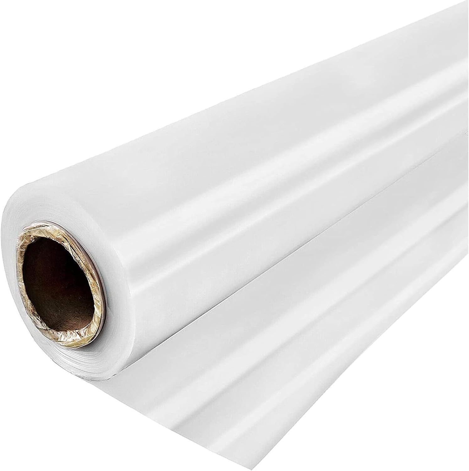 Clear Greenhouse Plastic Sheeting, 6-Mil Thickness, 4 Year UV Resistant Film for Covering Greenhouses and Many Other Uses, 10' x 55'-image-19