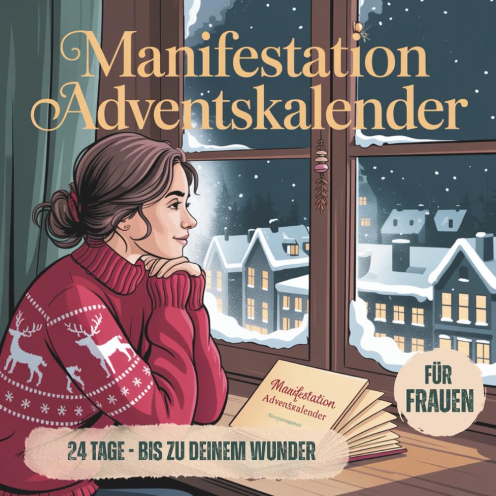 Manifestations-Adventskalender für Frauen – 24 Tage voller Selbstliebe, Achtsamkeit & Fülle | Spirituelles Geschenk & Tagebuch zur Manifestation: Ein ... die ihre Wünsche wirklich leben wollen.