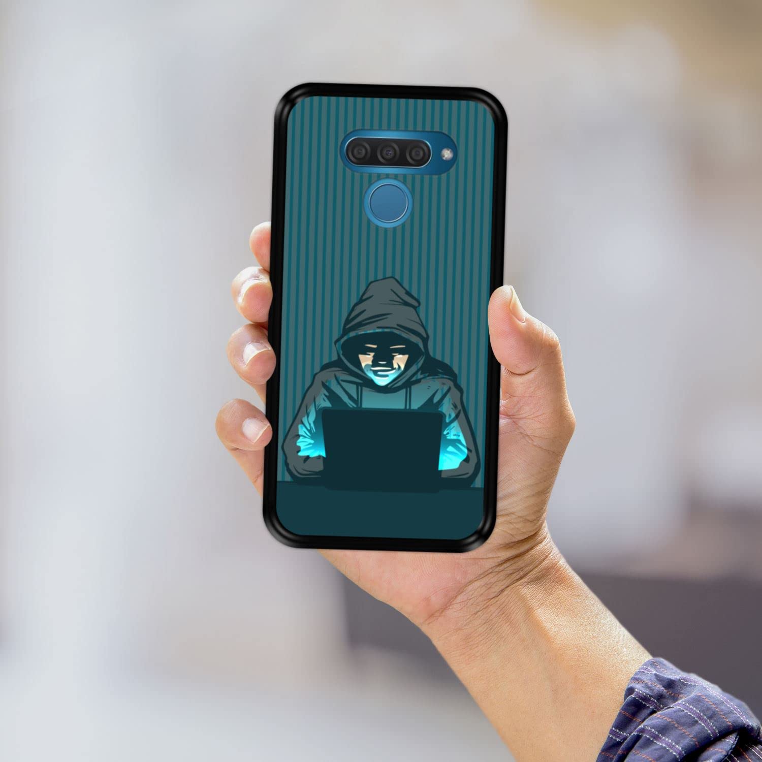 REY Cover In Gel TPU Trasparente Per LG Q60 - LG K50, Ultra Sottile 0,33 Mm, Morbido Flessibile, Custodia Silicone - Foto 5