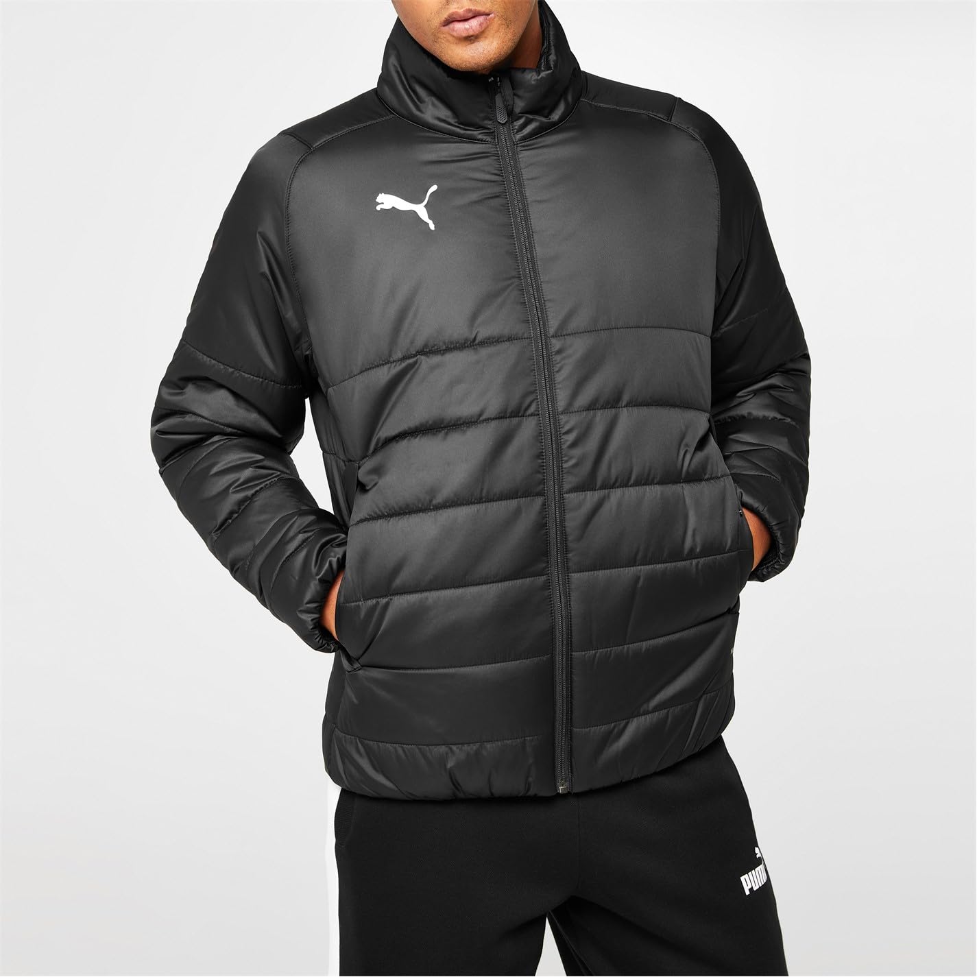 PUMA Liga Casuals Padded Jacket WarmCell Herren Jacke schwarz