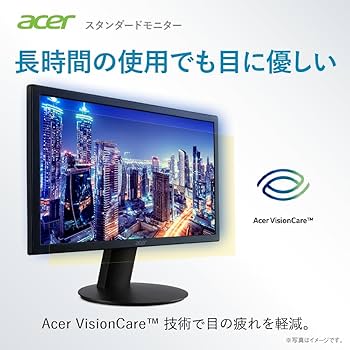 Amazon.co.jp: Acer モニター 19.5インチ HD+ (1600x900) 非光沢