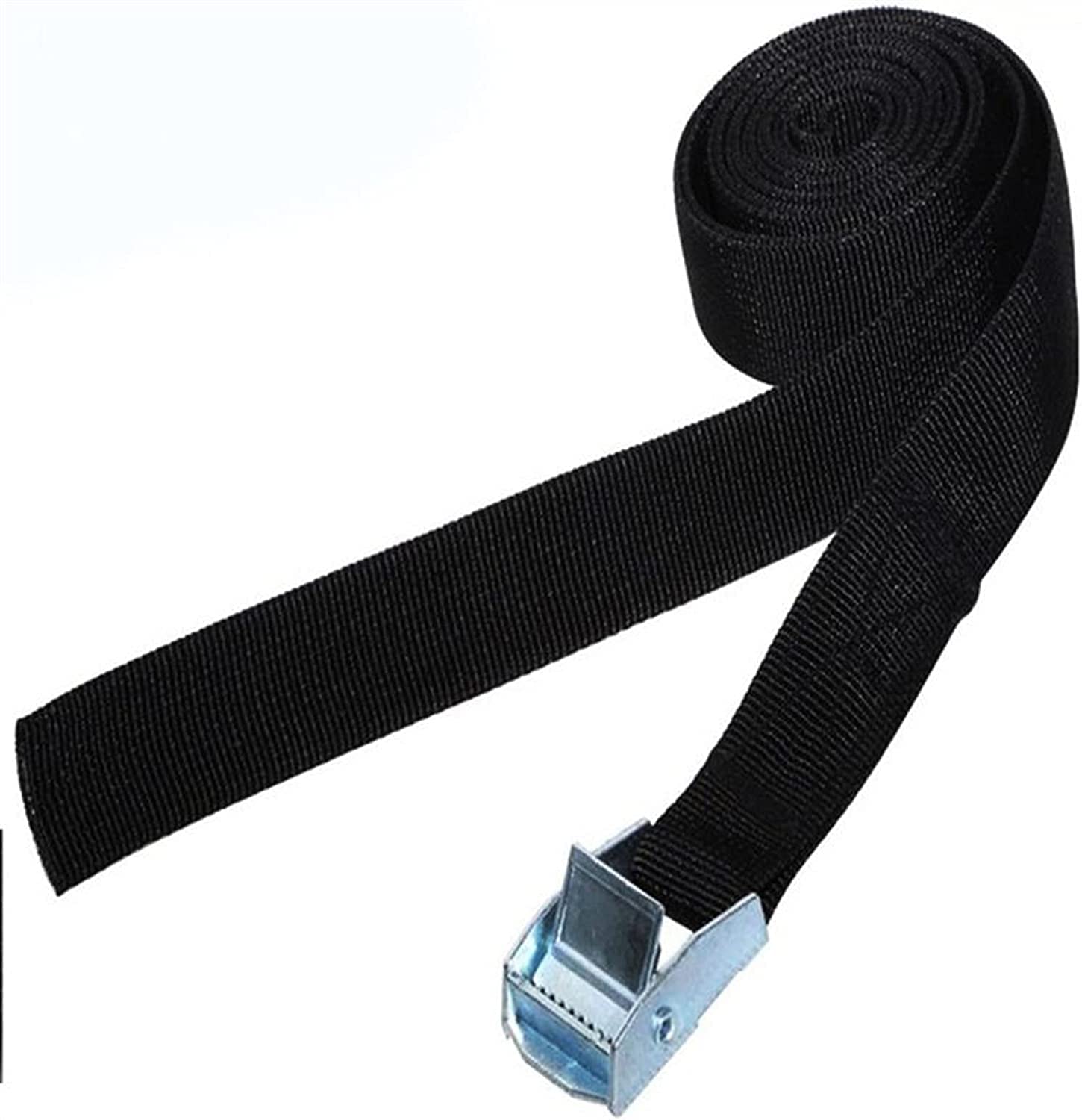 Cinghie di ancoraggio, Cinghie di ancoraggio, Cinghie di ancoraggio 1M Cinghie di ancoraggio con fibbia Cinghie di carico for auto Moto Bici con fibbia in metallo Corda di traino Cintura a cricchetto