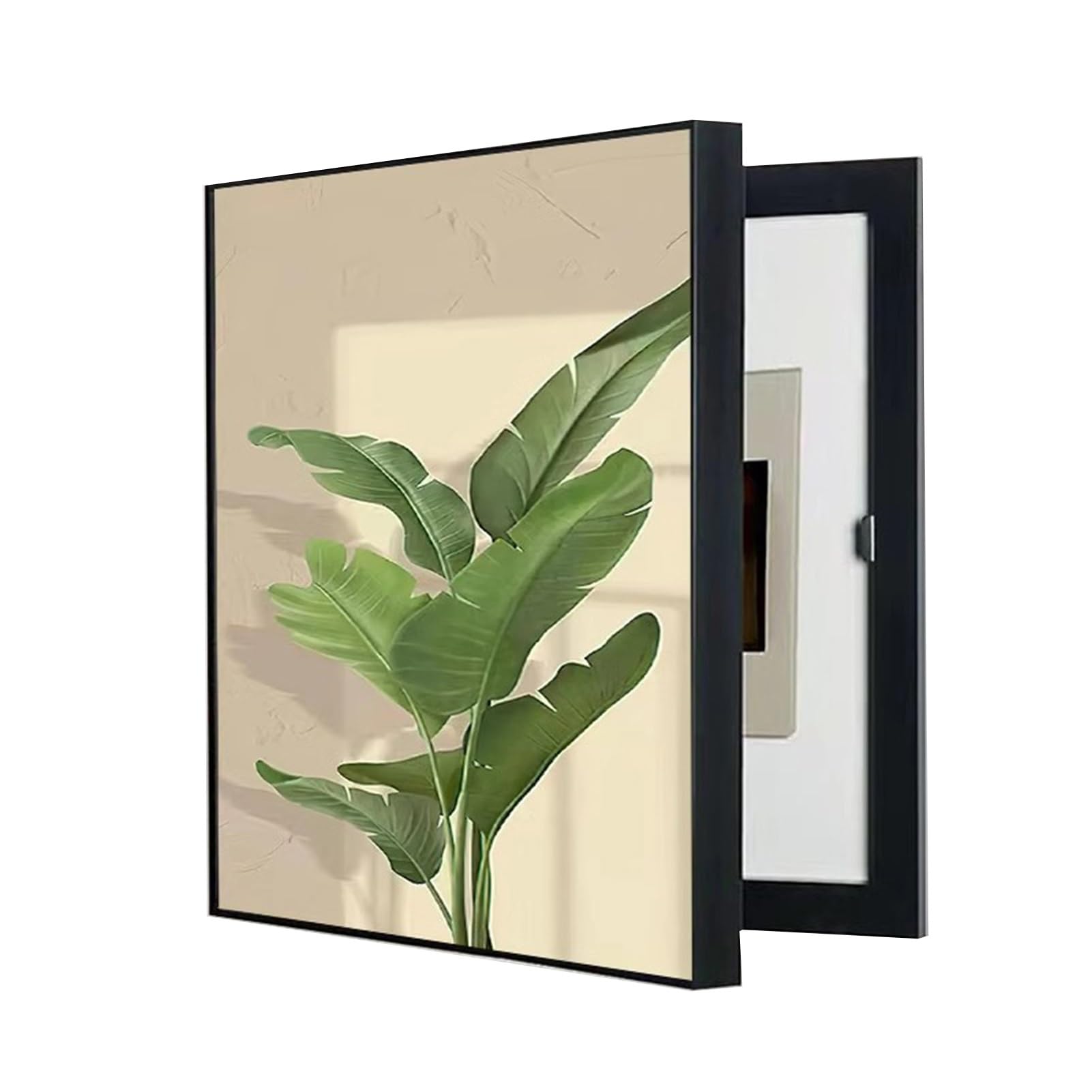 Breaker Box Cover Decorativ, Covering Hide Electrical Panel, Indoor Vertical Circuit Boxes Switch Wall Electrical Panel Paintings(A,35X45CM/13.7x17.7in)