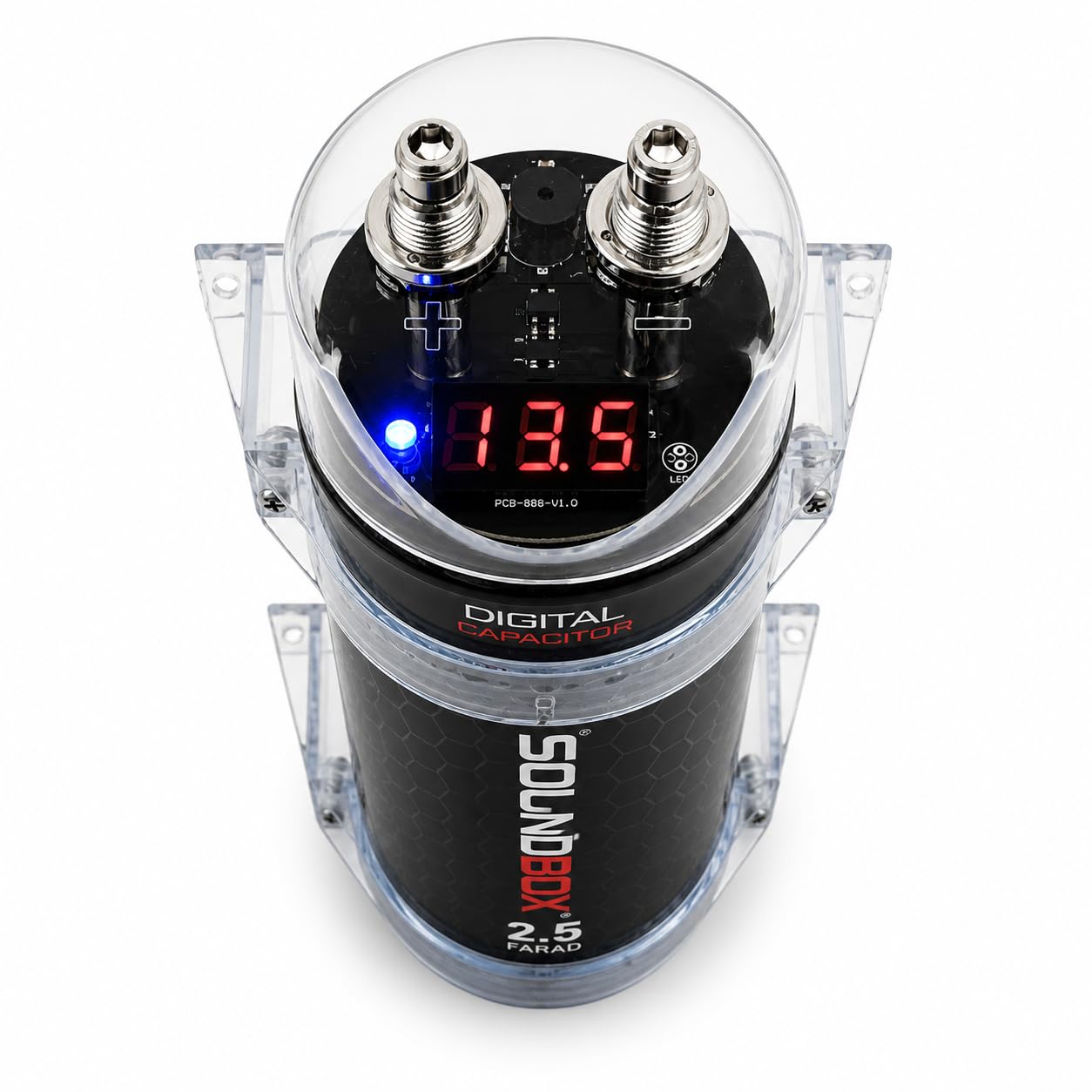 SoundBox 2.5 Farad - Condensador Digital (Pico de 2500 W)