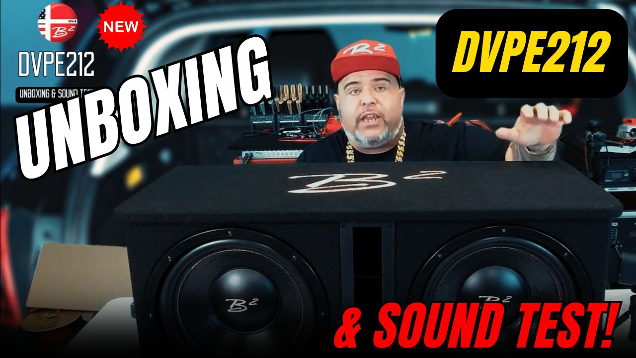 Amazon.com: B2 Audio Dual Vented Loaded Enclosures (Dual 12