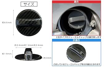 ⭐︎超美品 LBWK フューエルキャップカバー ドライカーボン トヨタ スバル汎用 ⭐︎超美品 LBWK フューエルキャップカバー ドライカーボン