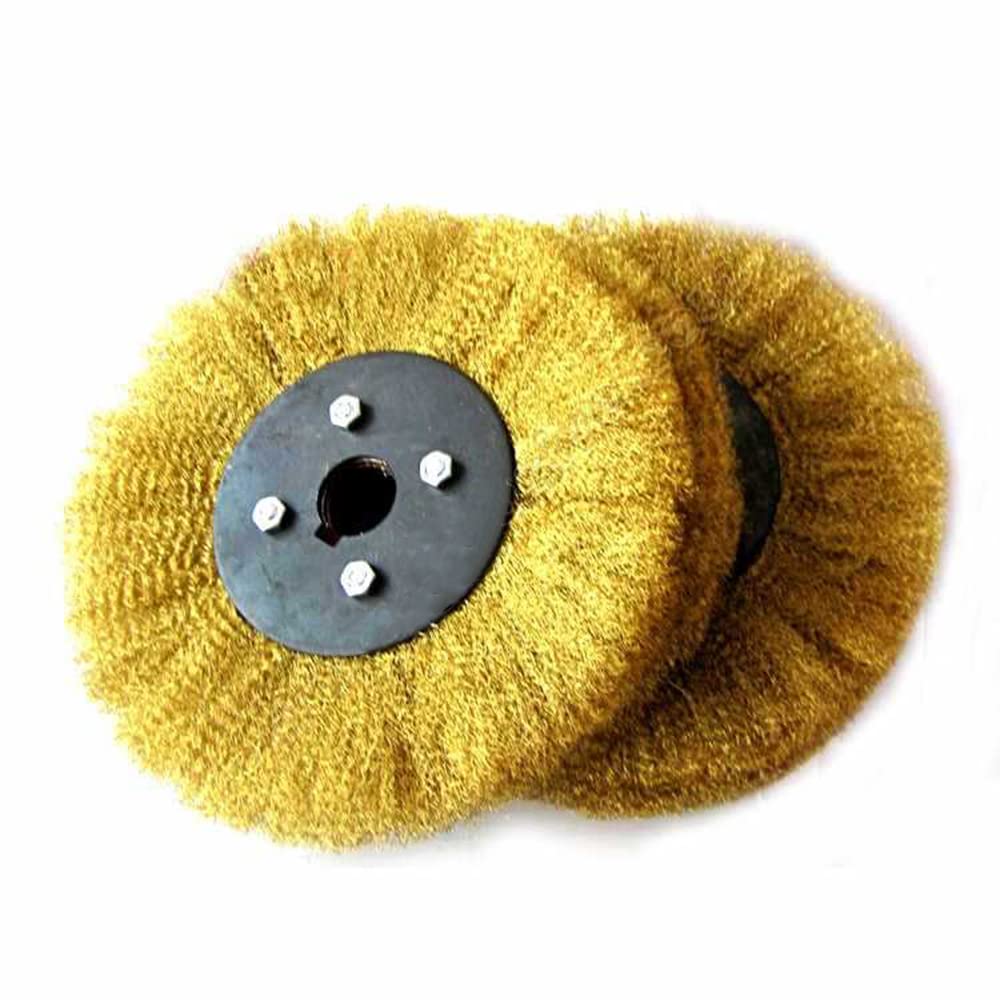 Roue Métallique En Laiton Pour Outil, 200x32mm, Pour Enlever Rouille, Polir Et ébavurer Métaux
