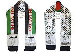 Palestine Flag Map Scarf Palestine Flag Map Scarfآل القدس Al Quds Jerusalem