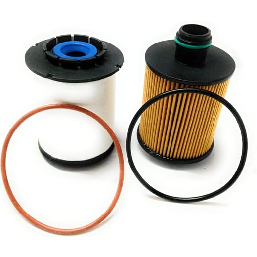 GOPINTH Car Engine Oil + Diesel Filter Set of 2