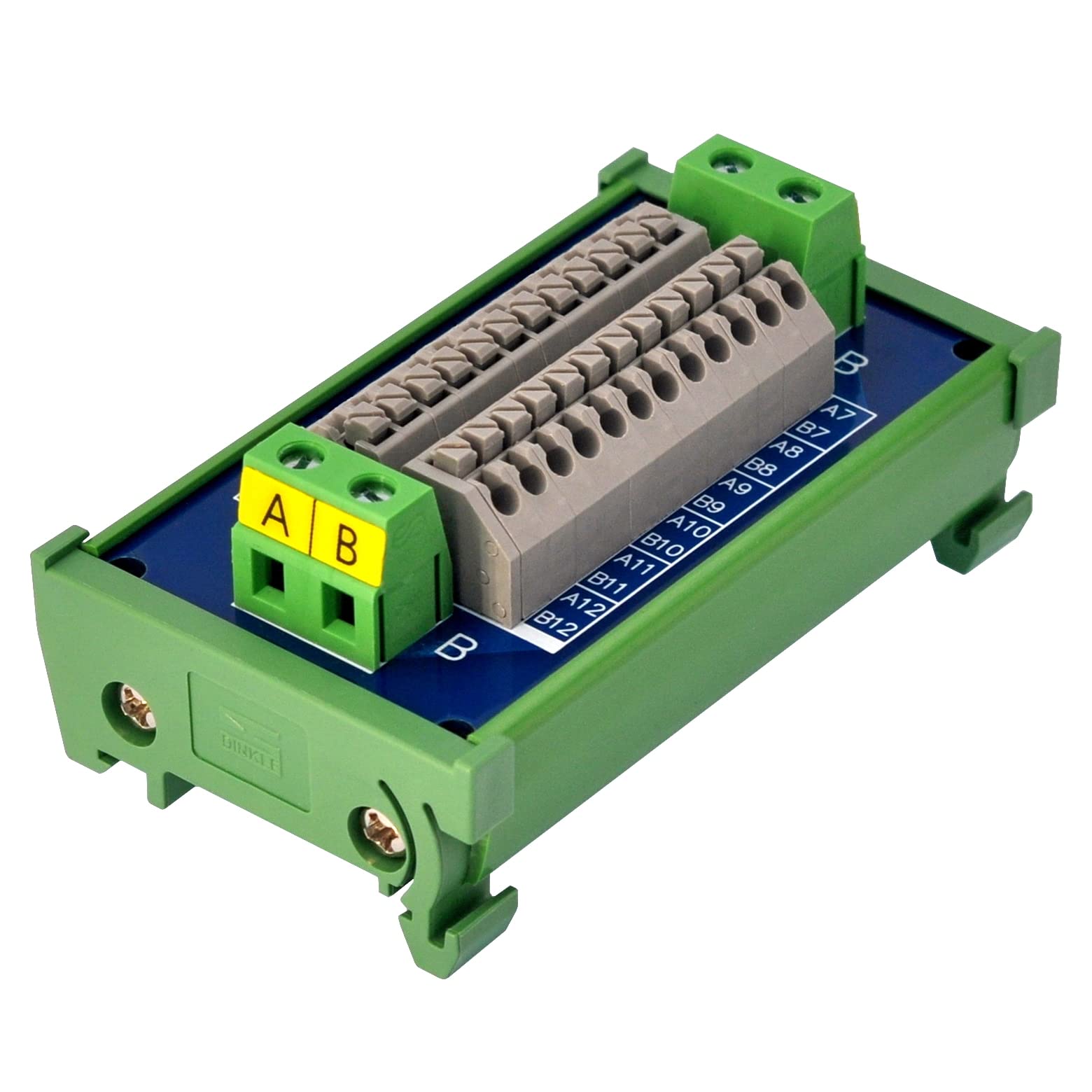 3er-Set 16A 2x12-Pol Klemmleisten-Verteilerblock F? Produktbild-Vorschau 1