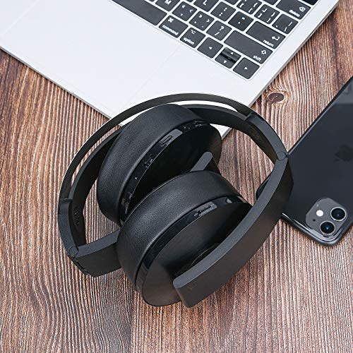SOULWIT oorkussens voor Sony Platinum Wireless Playstation PS4 Headset, 2018-versie, model CECHYA-0090 (zwart) - Afbeelding 8