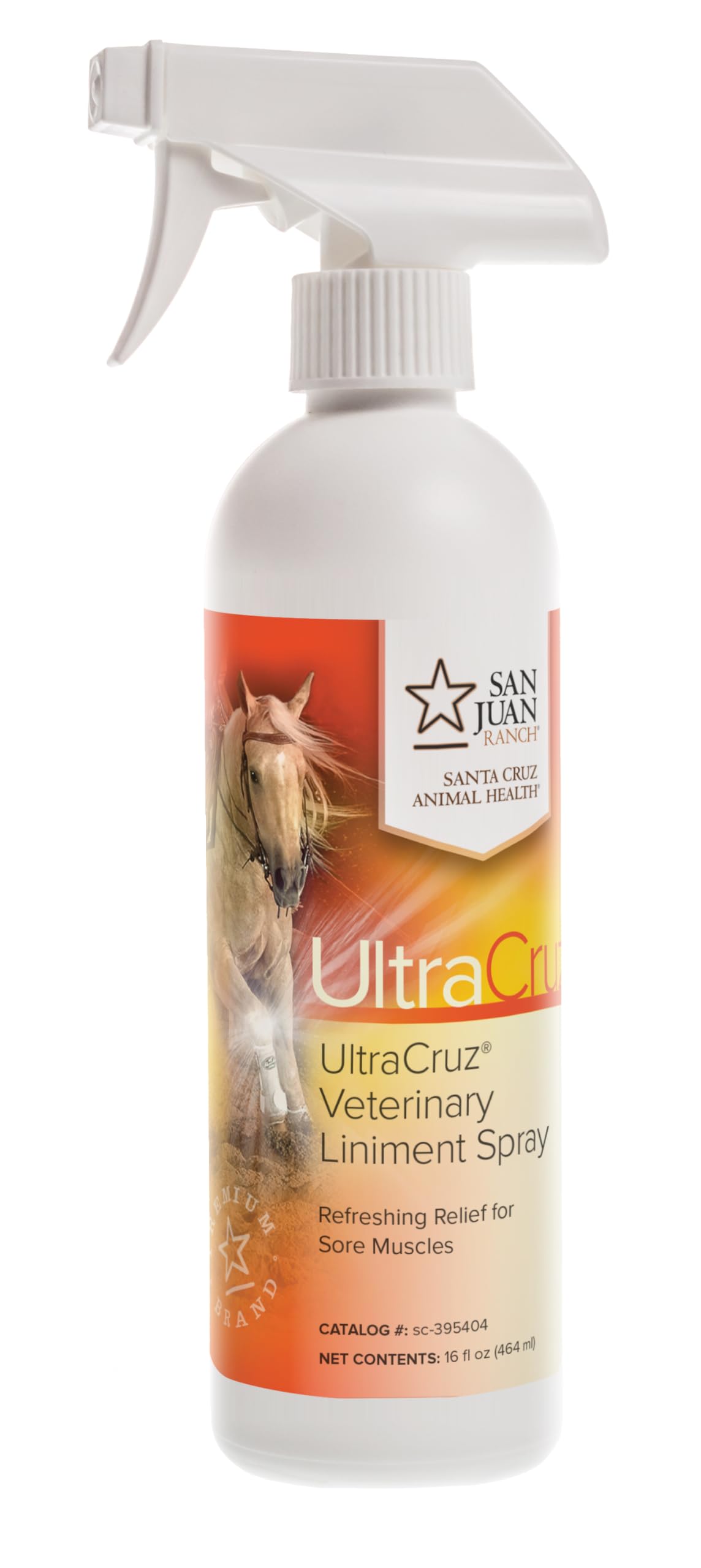 UltraCruz Veterinary Liniment Spray for Horses, 16 oz,sc-395404