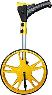 EVANEM Measuring Wheel Distance Meter 0-9999m Diameter 318mm, Instrument Measuring Wheel Digital Display Measuring Instrument Tape ?Measure Measurement