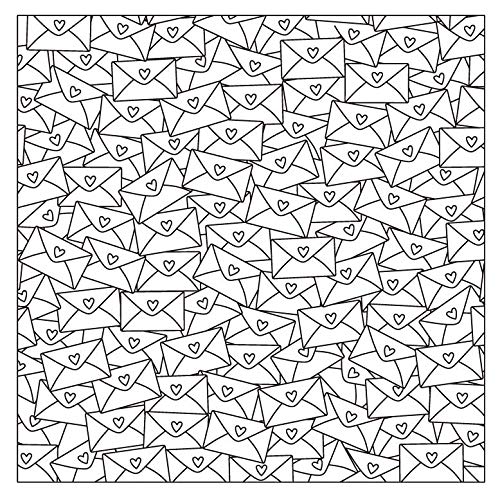 Love Mail Envelope Background Stamp Rubber Clear Stamp/Seal Scrapbook/Photo Album Decorative Card Making Clear Stamps