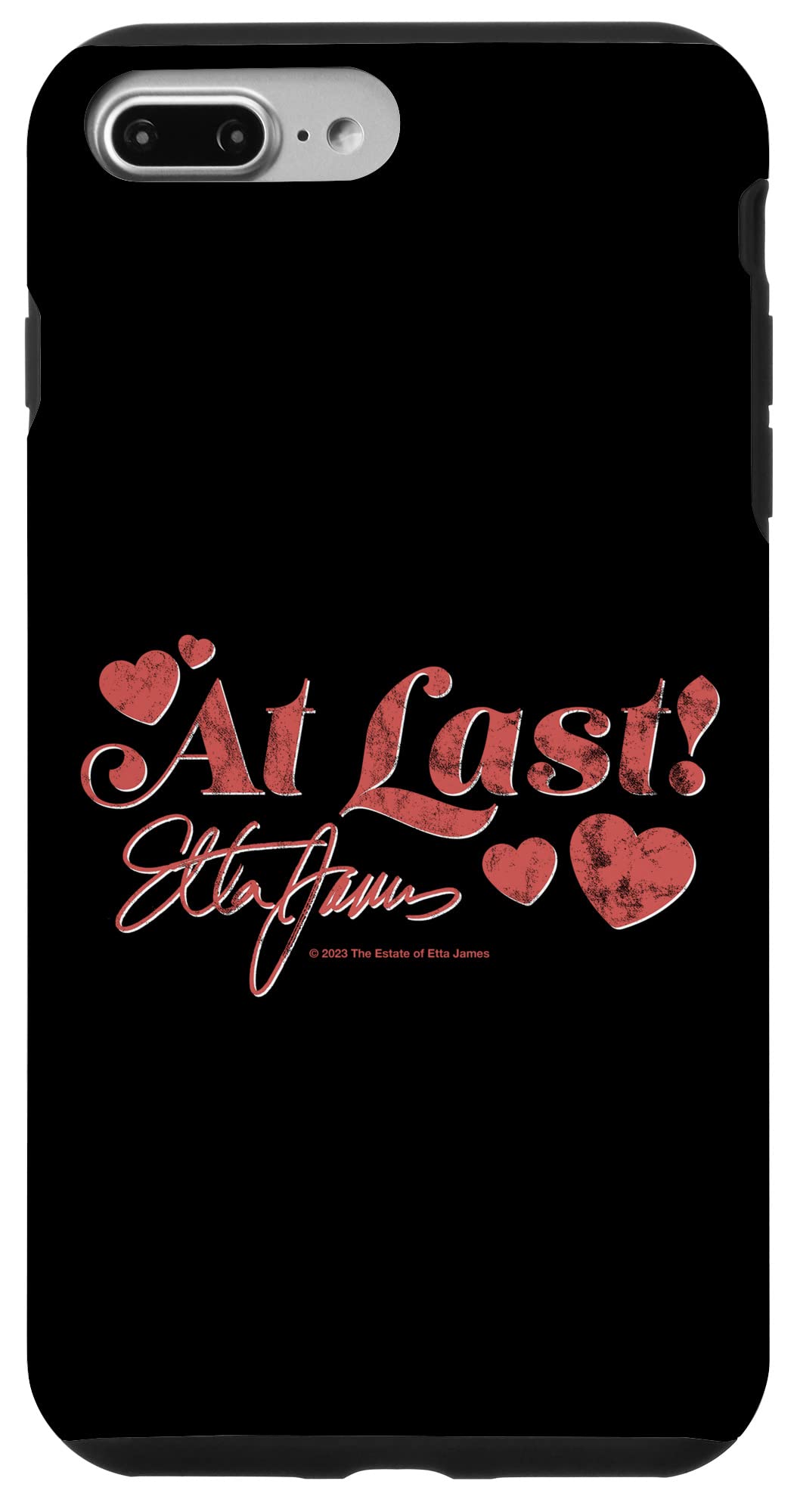iPhone 7 Plus/8 Plus Etta James At Last Signature Hearts Case