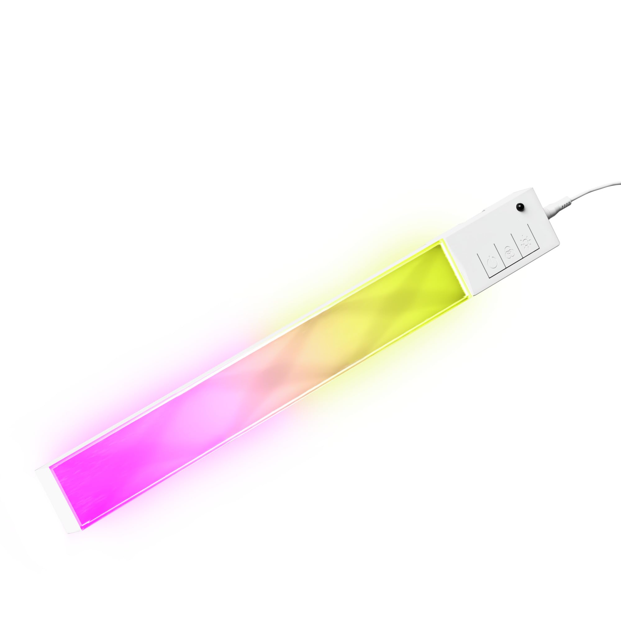 GXTrust 905 Vybz RGBIC LED Lightbar Gaming Deko, 9 LED Leiste Wandleuchte, 44 Lichtmodi, App Steuerung, Musik Sync, RGB Lampe Wandlichtleiste für Gaming Zimmer Gamer Room Setup