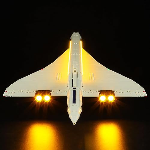 Miniatura 1 de BRIKSMAX Kit de iluminación para Lego Icons Concorde - Compatible con Lego 10318 Building Set- No incluye Lego Set