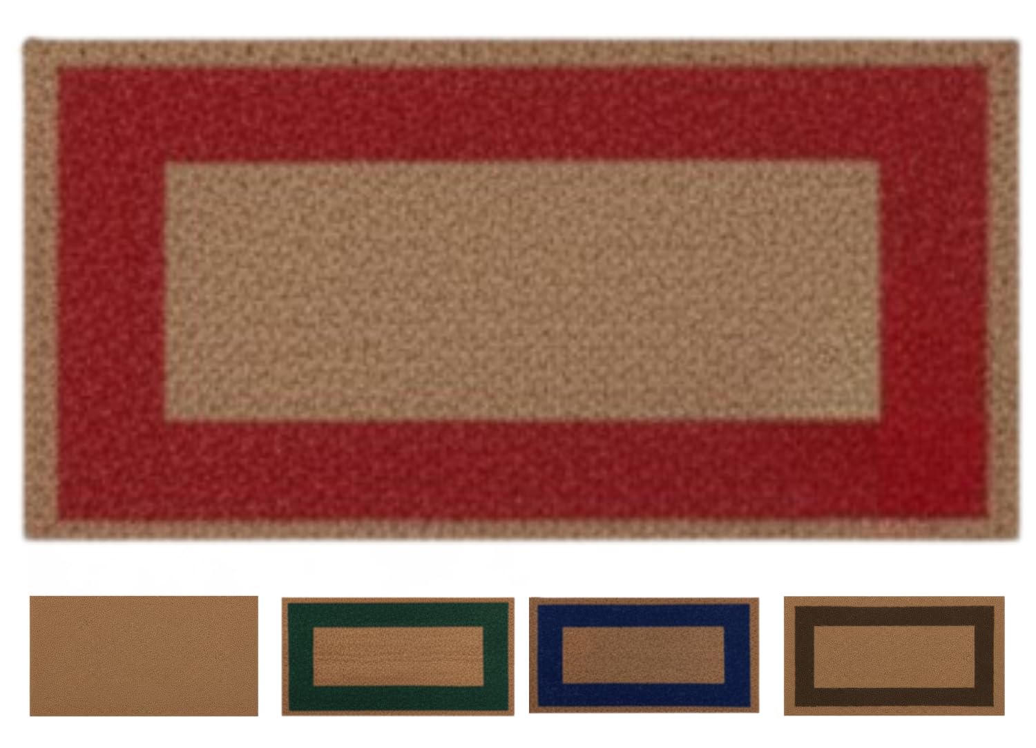 Paillasson coco premium en fibres naturelles épaisses de 17 mm