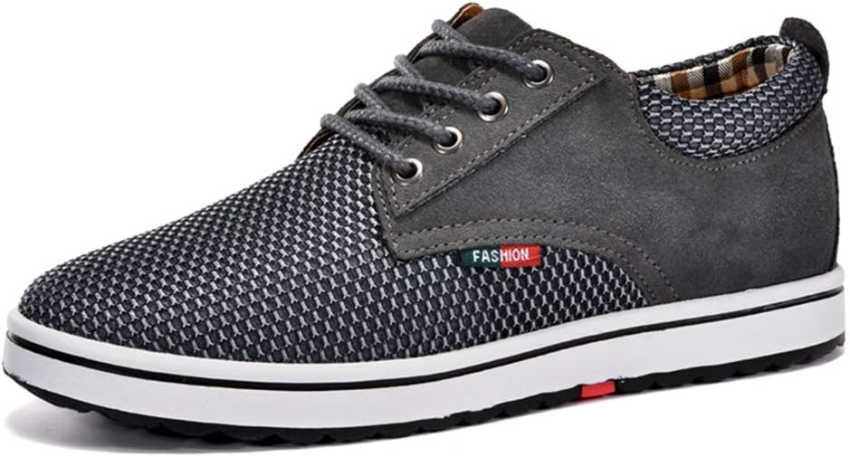 CERYTHRINA Men's Taller Height Increasing Elevator Shoes 2.36'' Lace-up Flannelette Cowhide Leather Dress Shoes