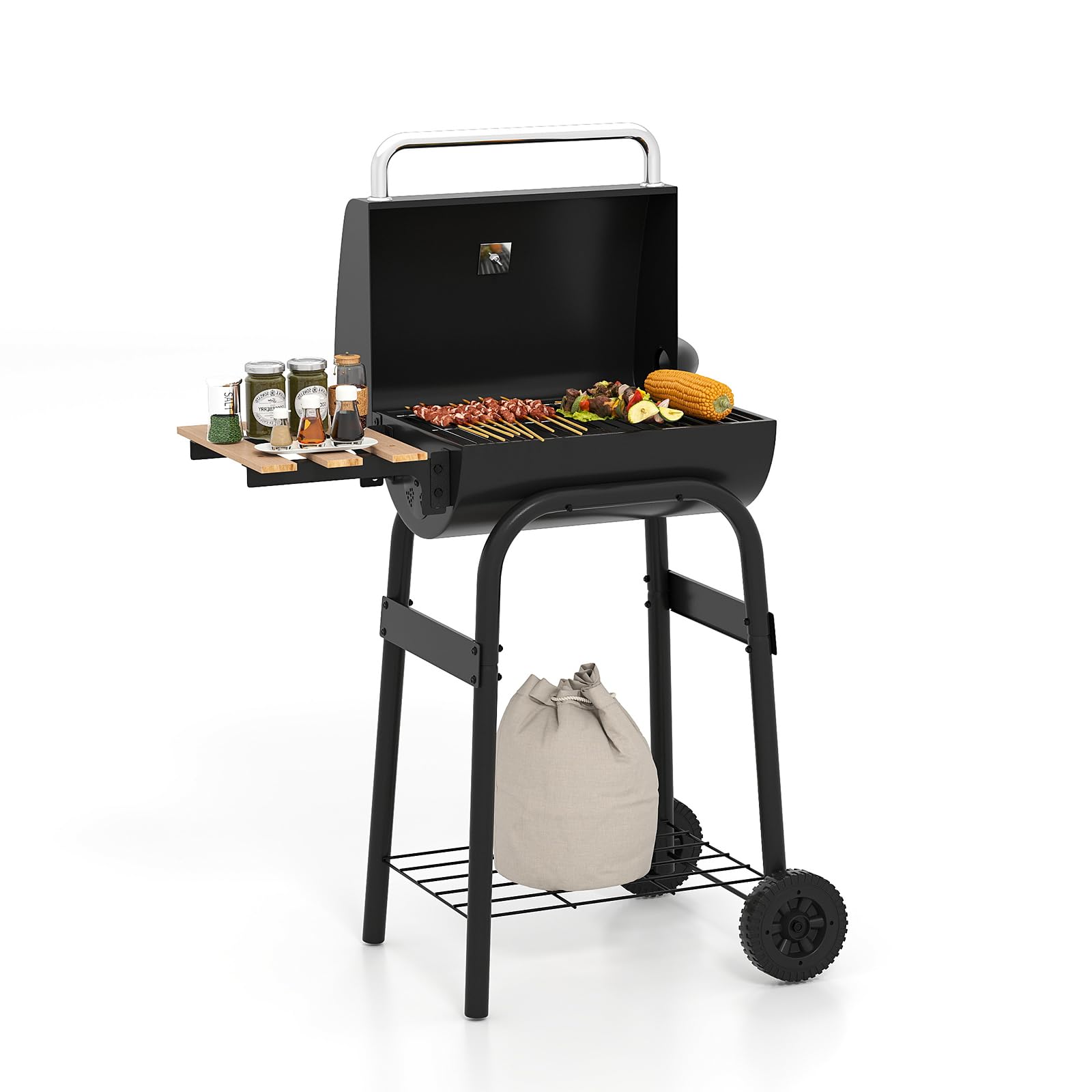 Happygrill Barrel Charcoal Grill