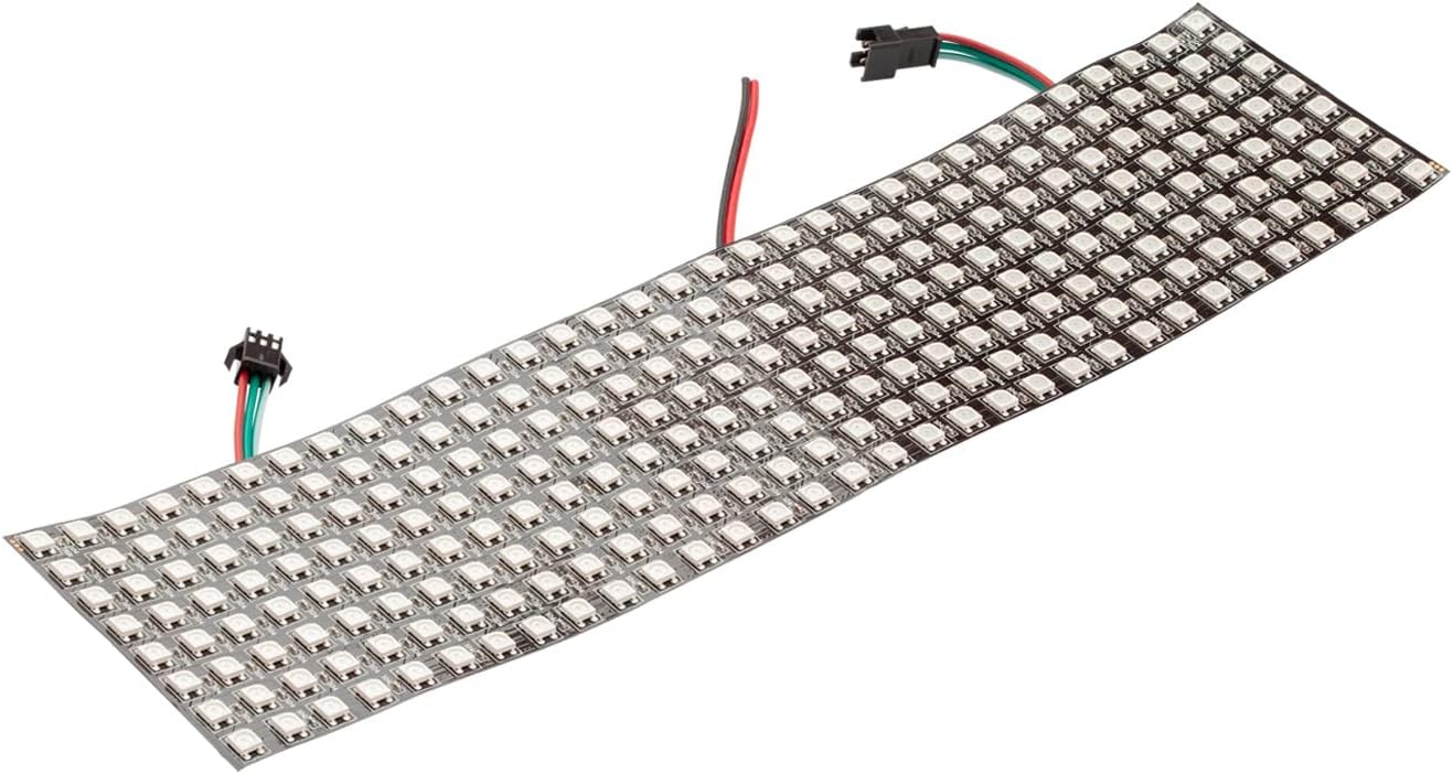 AZ Delivery WS2812B Led Strip RGB Adaptable LED Module Board Individually Addressable WS2811 WS2812 IC Module with a Matrix Screen Board with RGB Support Red Green Blue