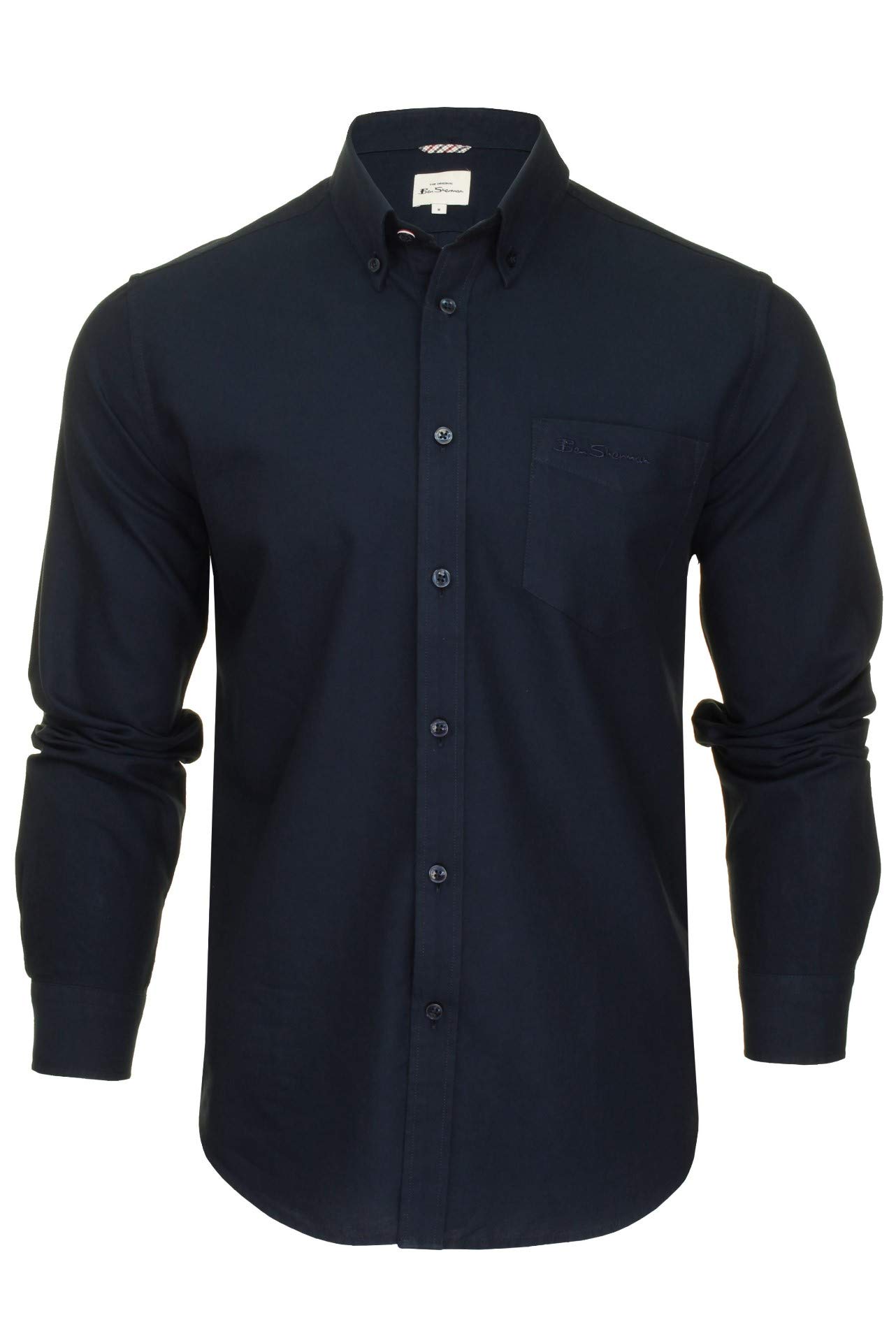 Men's Button-Down Collar Oxford Shirt, Long Sleeved, Regular Fit