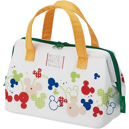 Amazon Co Jp スケーター 保冷 がま口 ランチバッグ ミッキーマウス カラフルポップ ディズニー Kga1 ホーム キッチン