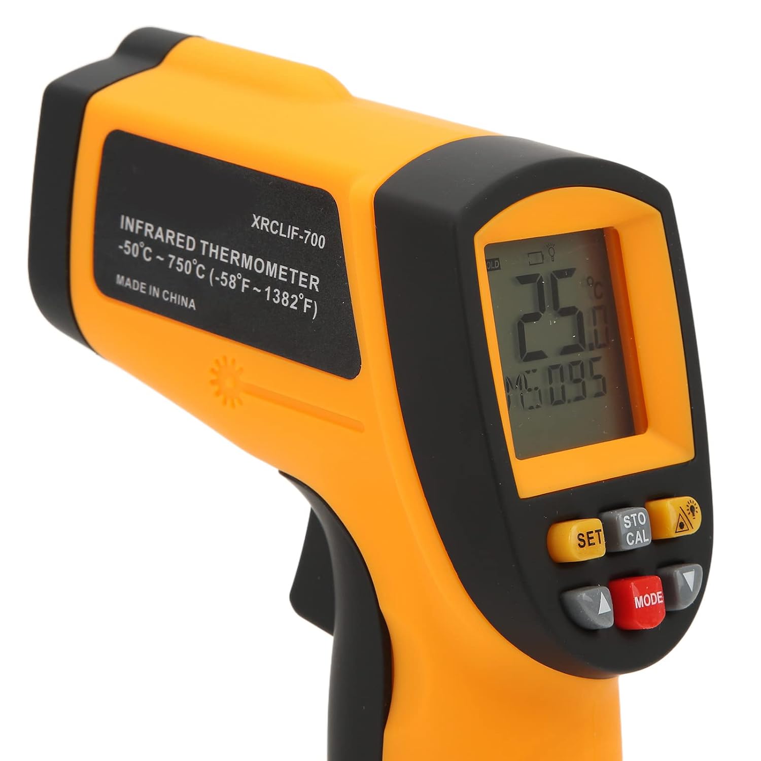 Fafeicy -50 to 750℃ Infrared Thermometer Industrial Temperature Meter Cooking Refrigerator