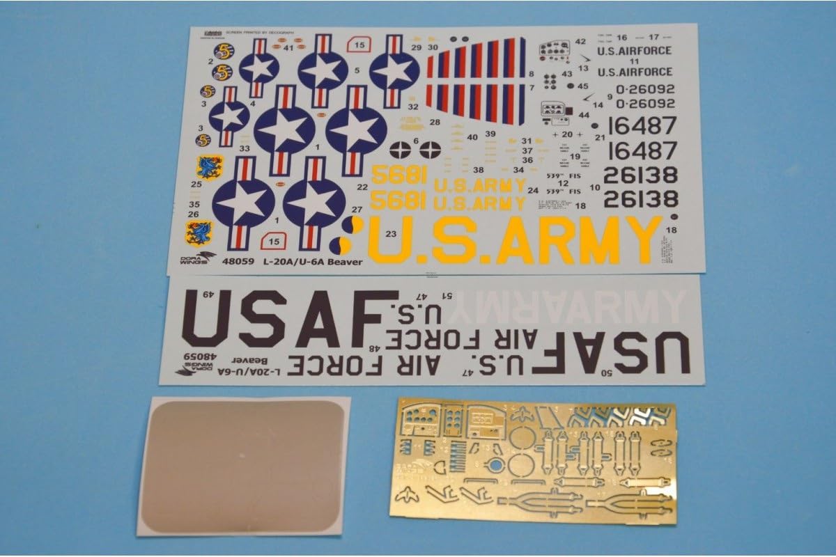Leishouer __PLACEHOLDER_BRAND_10__ (Dora Wings) rysunek DWS48059 1/48 L-20A/U-6A plastikowy model bobra (samolot)