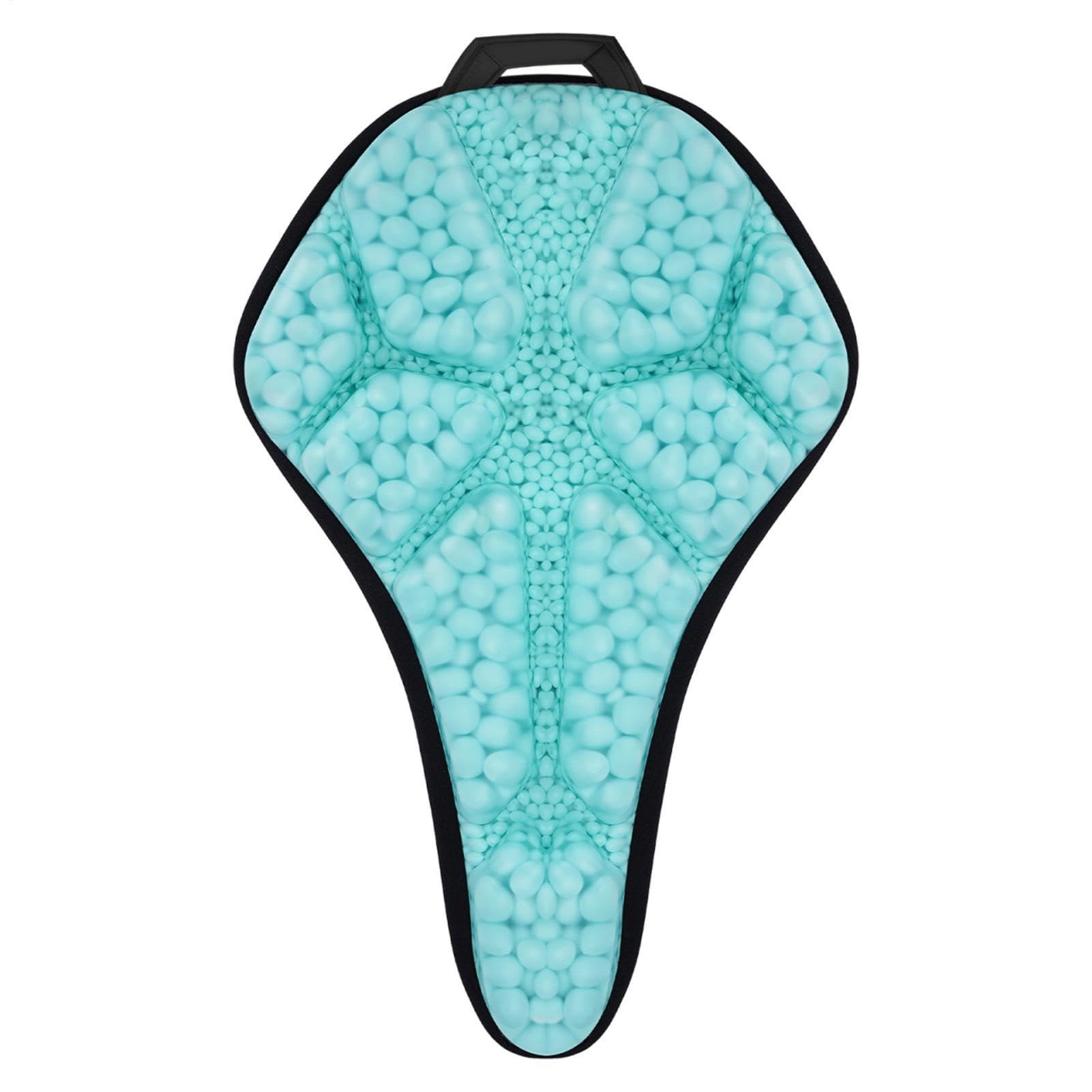 Cuscino per sellino della bicicletta, ammortizzante, morbido, imbottito, per ciclismo, mountain bike, esercizi su strada, pendolarismo all'aperto