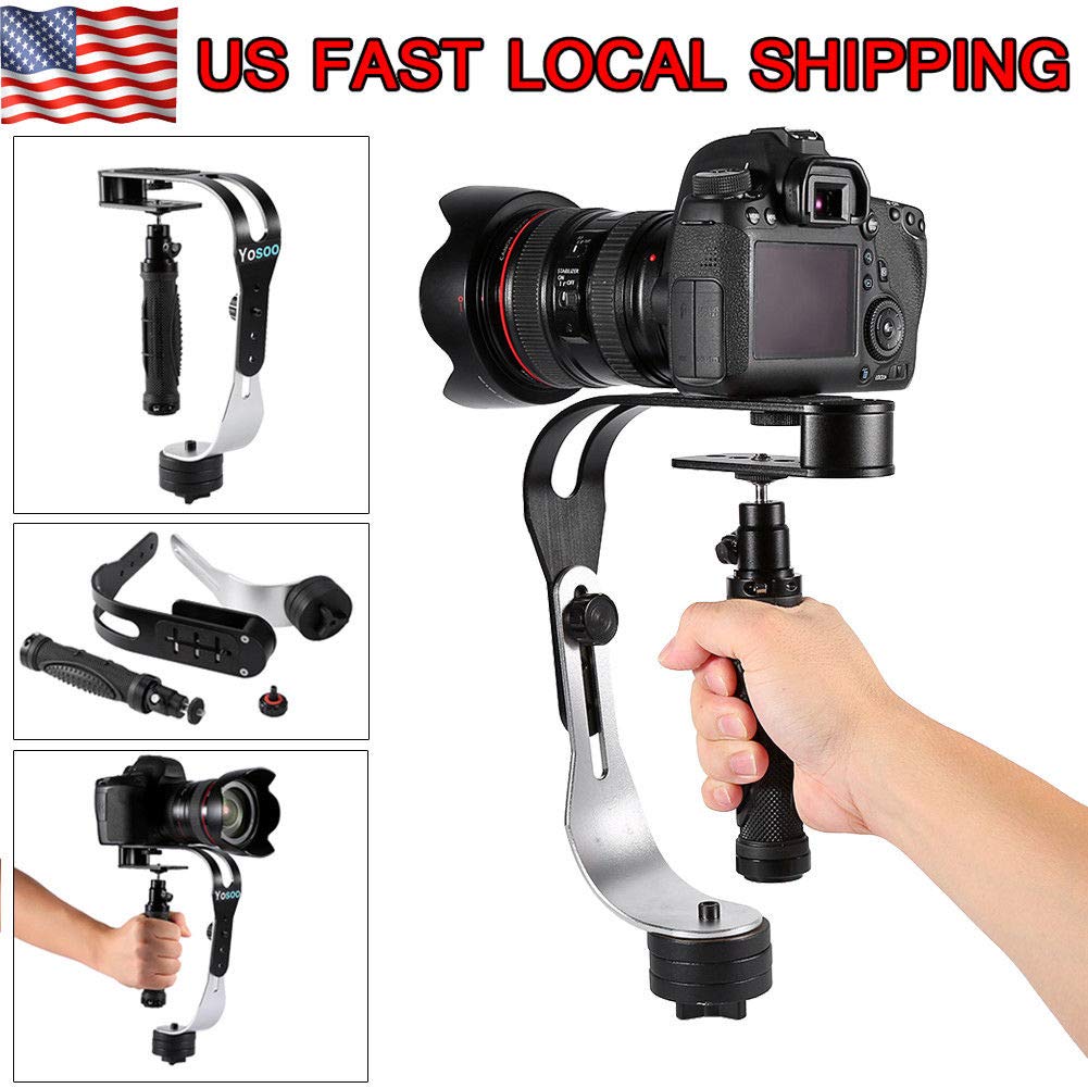 Amazon.co.jp: Manoch ハンドヘルド カメラ スタビライザー ビデオ  