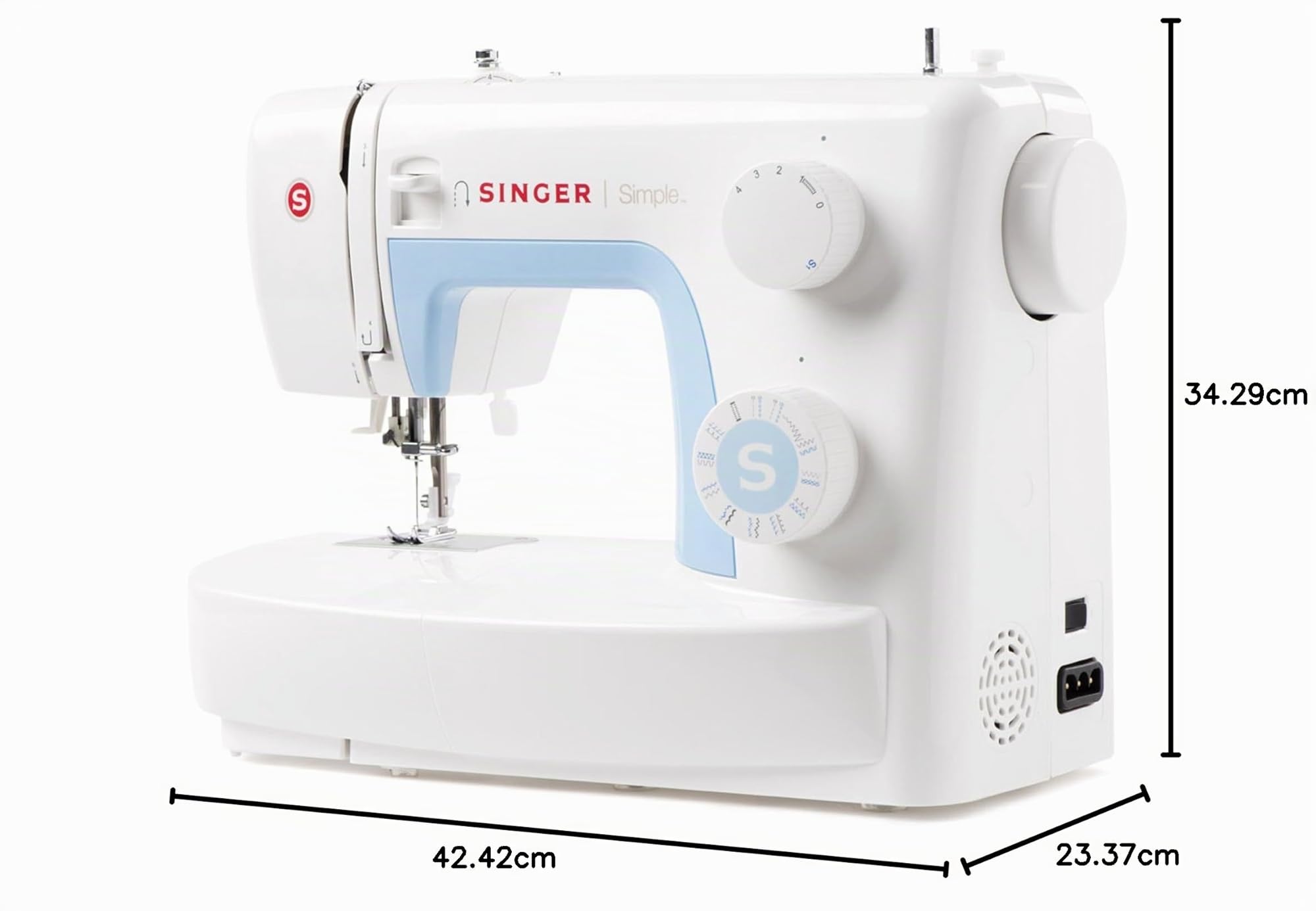 Singer Simple 3221 - Máquina de coser mecánica